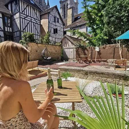 Lägenhet Le De La Cathedrale - Jacuzzi - Sauna - Champagne - Netflix - Wifi Troyes